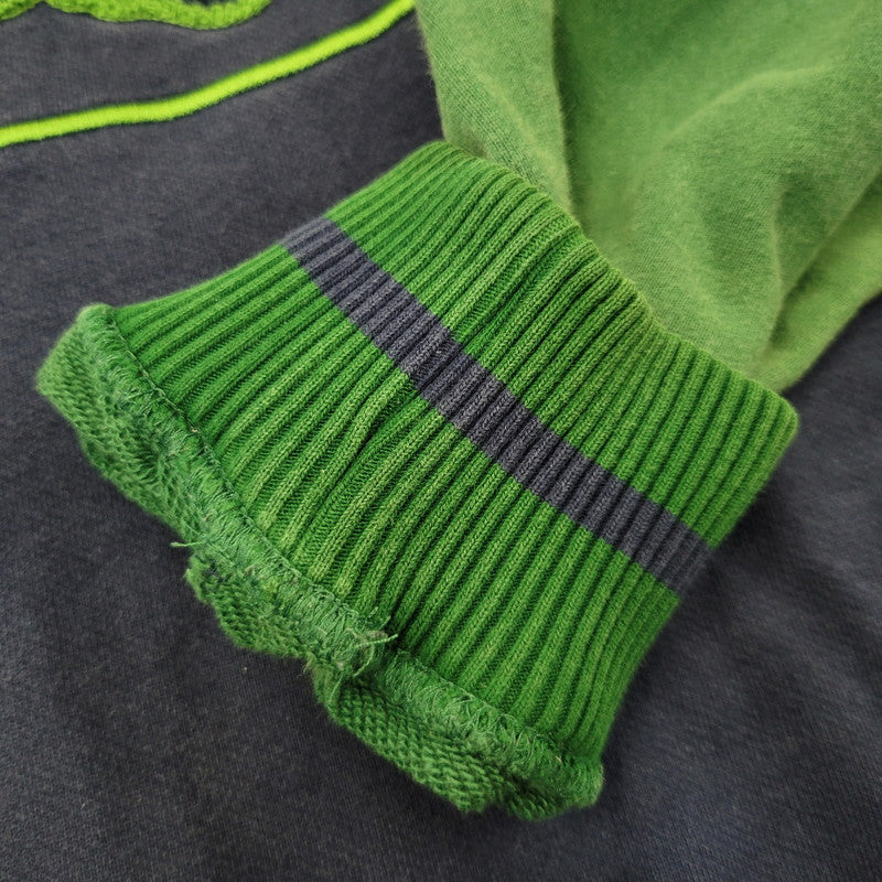 【中古品】【メンズ】 XLARGE エクストララージ 101223012011 RETRO CREWNECK SWEAT レトロ クルーネック スウェット トップス 長袖 142-260710-cs-16-izu サイズ：L カラー：ネイビー 万代Net店