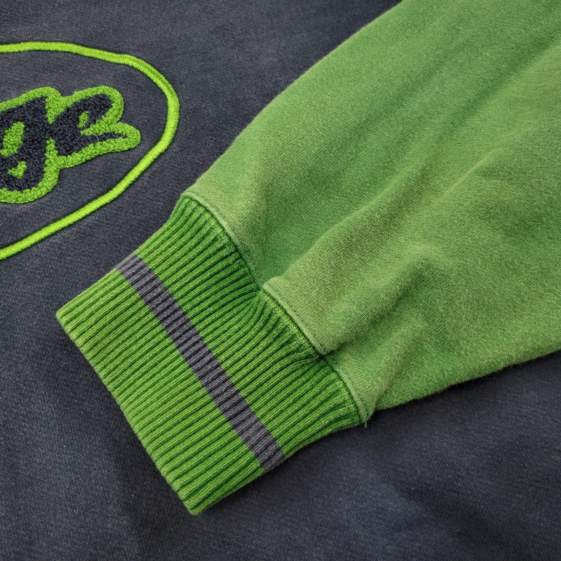 【中古品】【メンズ】 XLARGE エクストララージ 101223012011 RETRO CREWNECK SWEAT レトロ クルーネック スウェット トップス 長袖 142-260710-cs-16-izu サイズ：L カラー：ネイビー 万代Net店