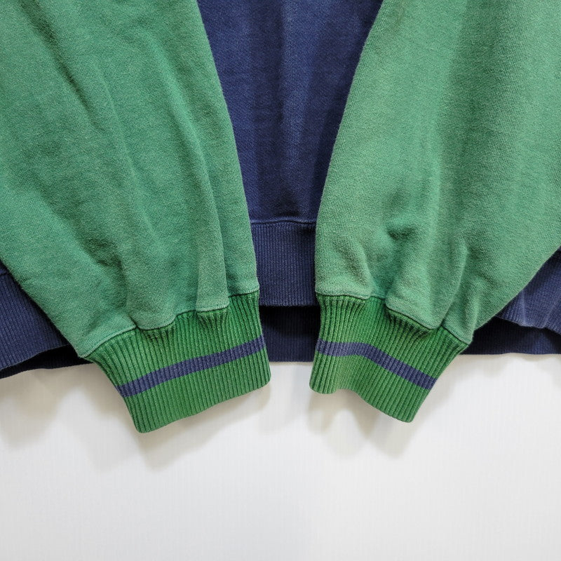 【中古品】【メンズ】 XLARGE エクストララージ 101223012011 RETRO CREWNECK SWEAT レトロ クルーネック スウェット トップス 長袖 142-260710-cs-16-izu サイズ：L カラー：ネイビー 万代Net店