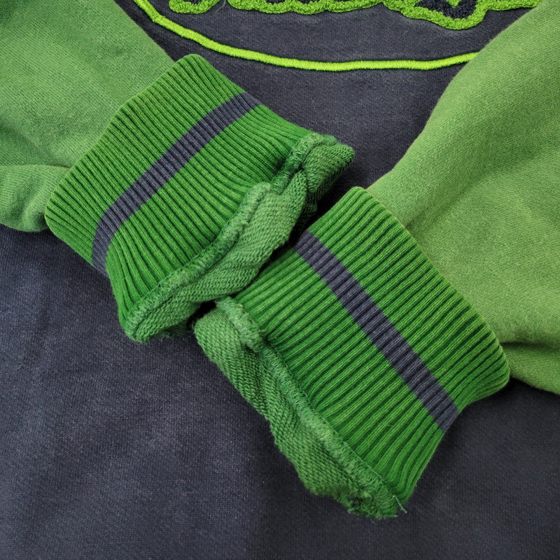 【中古品】【メンズ】 XLARGE エクストララージ 101223012011 RETRO CREWNECK SWEAT レトロ クルーネック スウェット トップス 長袖 142-260710-cs-16-izu サイズ：L カラー：ネイビー 万代Net店