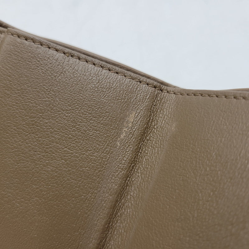 【中古品】【メンズ/レディース】 BALENCIAGA バレンシアガ CASH MINI WALLET 594312 キャッシュ ミニ ウォレット 財布 181-260623-as-17-izu カラー：ブラウン 万代Net店