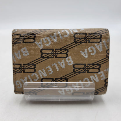 【中古品】【メンズ/レディース】 BALENCIAGA バレンシアガ CASH MINI WALLET 594312 キャッシュ ミニ ウォレット 財布 181-260623-as-17-izu カラー：ブラウン 万代Net店