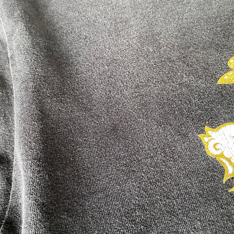 【中古品】【メンズ】 STUSSY ステューシー メキシコ製 RASTERLION LS TEE ラスタライオン ロングスリーブ ティー トップス 長袖 142-260622-cs-16-izu サイズ：L カラー：ブラック 万代Net店