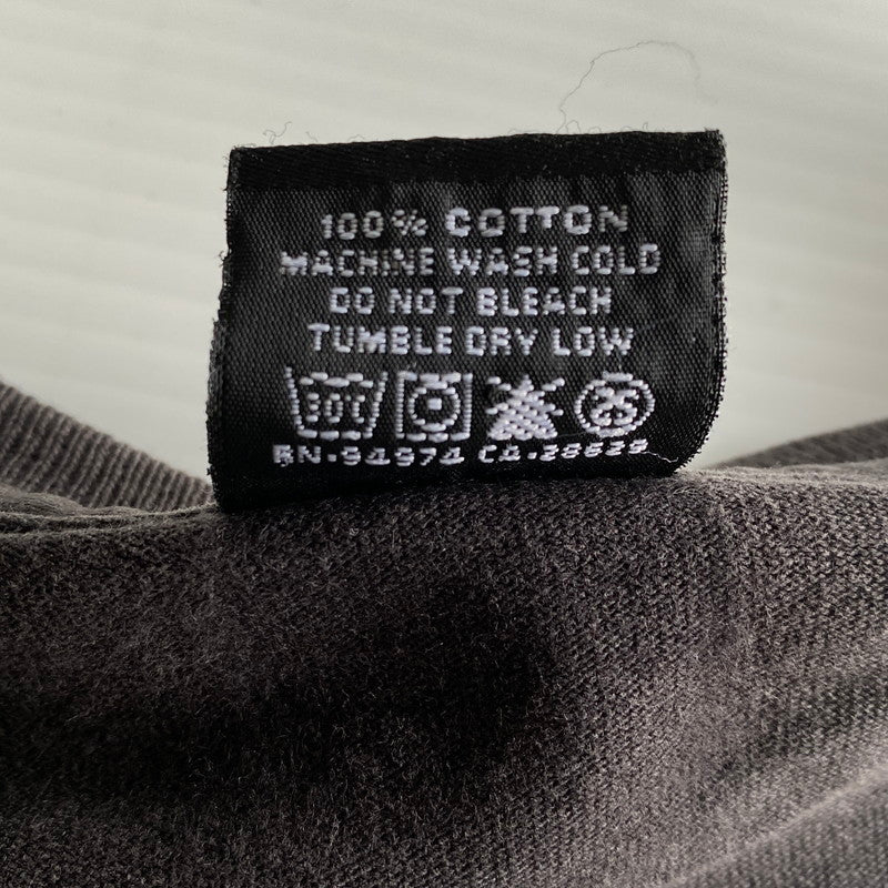 【中古品】【メンズ】 STUSSY ステューシー メキシコ製 RASTERLION LS TEE ラスタライオン ロングスリーブ ティー トップス 長袖 142-260622-cs-16-izu サイズ：L カラー：ブラック 万代Net店