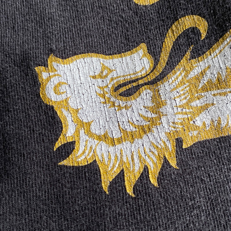【中古品】【メンズ】 STUSSY ステューシー メキシコ製 RASTERLION LS TEE ラスタライオン ロングスリーブ ティー トップス 長袖 142-260622-cs-16-izu サイズ：L カラー：ブラック 万代Net店