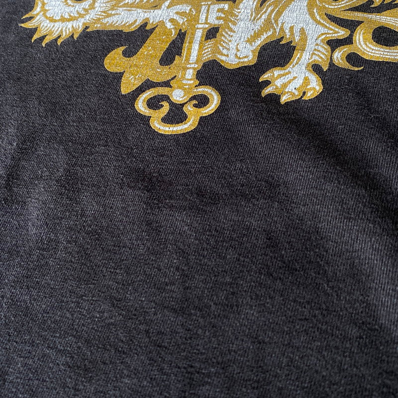 【中古品】【メンズ】 STUSSY ステューシー メキシコ製 RASTERLION LS TEE ラスタライオン ロングスリーブ ティー トップス 長袖 142-260622-cs-16-izu サイズ：L カラー：ブラック 万代Net店