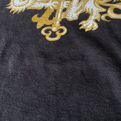 【中古品】【メンズ】 STUSSY ステューシー メキシコ製 RASTERLION LS TEE ラスタライオン ロングスリーブ ティー トップス 長袖 142-260622-cs-16-izu サイズ：L カラー：ブラック 万代Net店