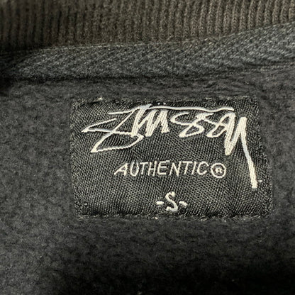 【中古品】【メンズ】 STUSSY AUTHENTIC ステューシー オーセンティック BORDER CREW SWEAT ボーダー クルーネック スウェット トップス 142-260630-kh-14-izu サイズ：S カラー：ブラック 万代Net店
