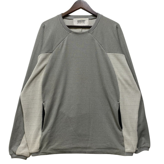 【中古品】【メンズ】 HOMBRE NINO オンブレ ニーニョ HN0222-CT0002 POLARTEC CREW NECK ポーラテック クルーネック トップス 長袖 142-260712-ya-15-izu サイズ：M カラー：グレー 万代Net店