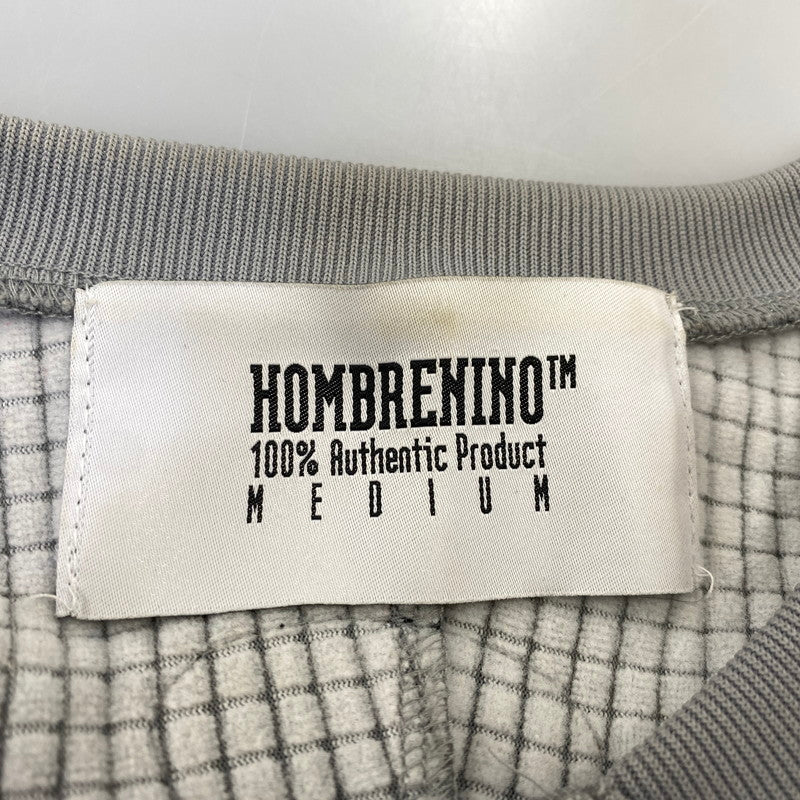【中古品】【メンズ】 HOMBRE NINO オンブレ ニーニョ HN0222-CT0002 POLARTEC CREW NECK ポーラテック クルーネック トップス 長袖 142-260712-ya-15-izu サイズ：M カラー：グレー 万代Net店