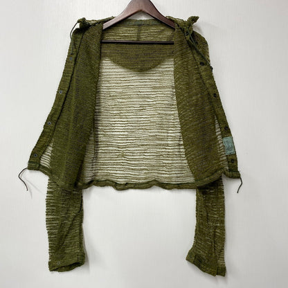 【中古品】【メンズ】 U.S.ARMY ユーエスアーミー 8415-01-035-0846 MOSQUITO PARKA モスキートパーカ トップス ニット 146-260623-ya-02-izu サイズ：SMALL カラー：カーキ 万代Net店