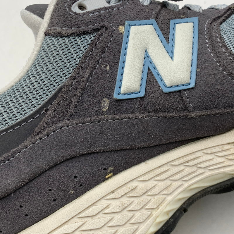 【中古品】【メンズ】 NEW BALANCE ニューバランス M2002RFB 2002R スニーカー 靴 162-260630-kh-11-izu サイズ：27.5 カラー：グレー×ライトブルー系 万代Net店