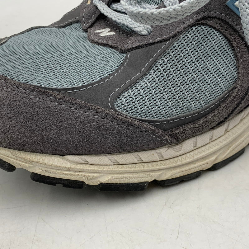 【中古品】【メンズ】 NEW BALANCE ニューバランス M2002RFB 2002R スニーカー 靴 162-260630-kh-11-izu サイズ：27.5 カラー：グレー×ライトブルー系 万代Net店