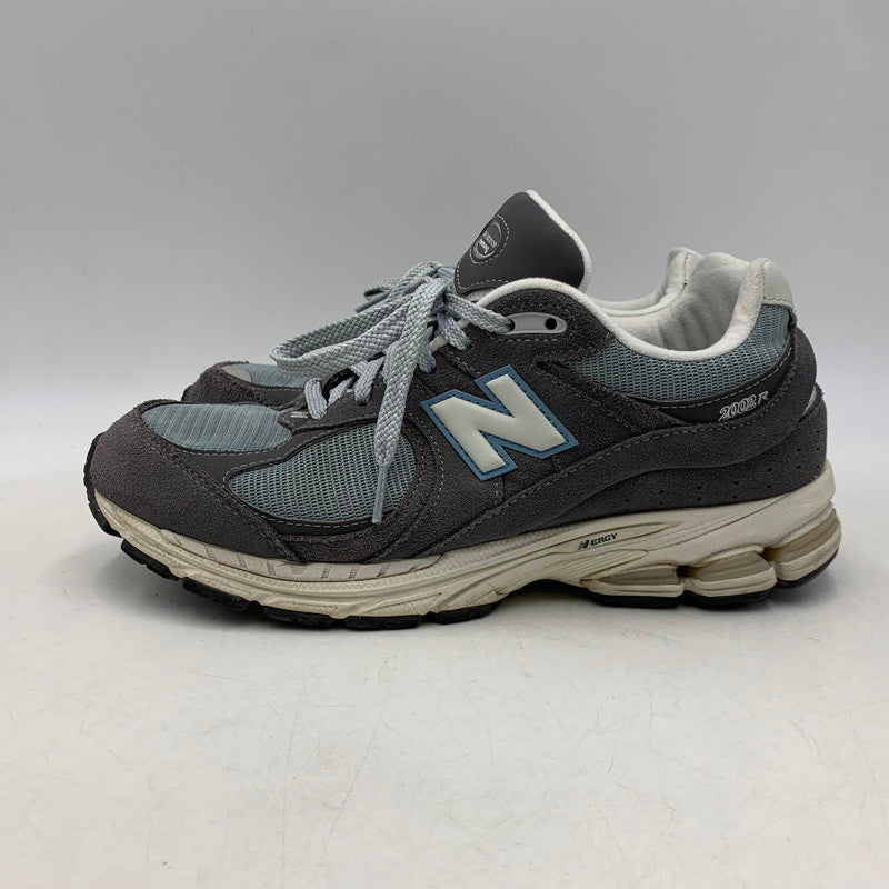 【中古品】【メンズ】 NEW BALANCE ニューバランス M2002RFB 2002R スニーカー 靴 162-260630-kh-11-izu サイズ：27.5 カラー：グレー×ライトブルー系 万代Net店