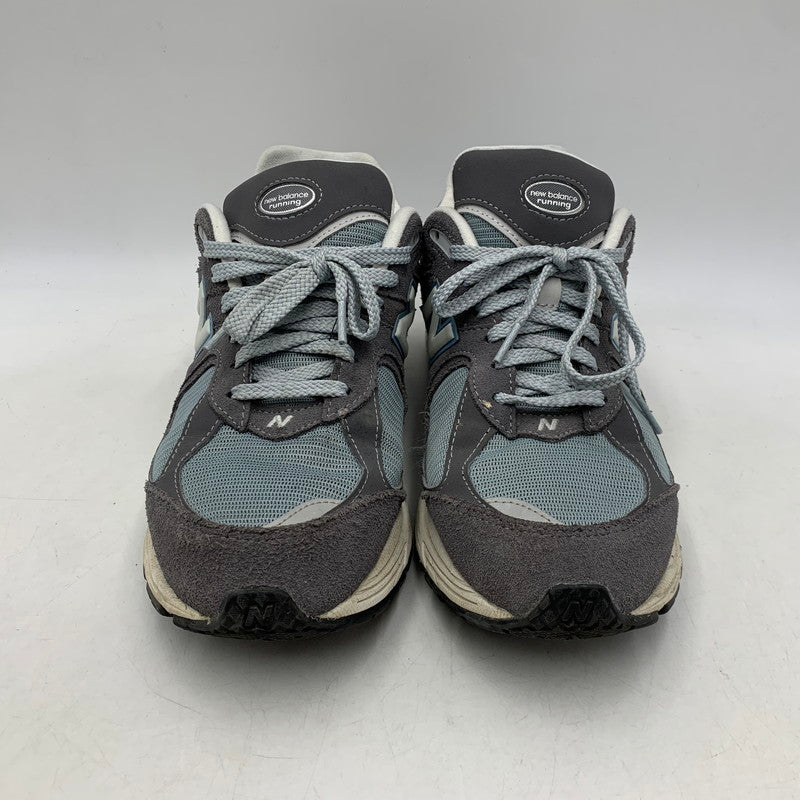 【中古品】【メンズ】 NEW BALANCE ニューバランス M2002RFB 2002R スニーカー 靴 162-260630-kh-11-izu サイズ：27.5 カラー：グレー×ライトブルー系 万代Net店