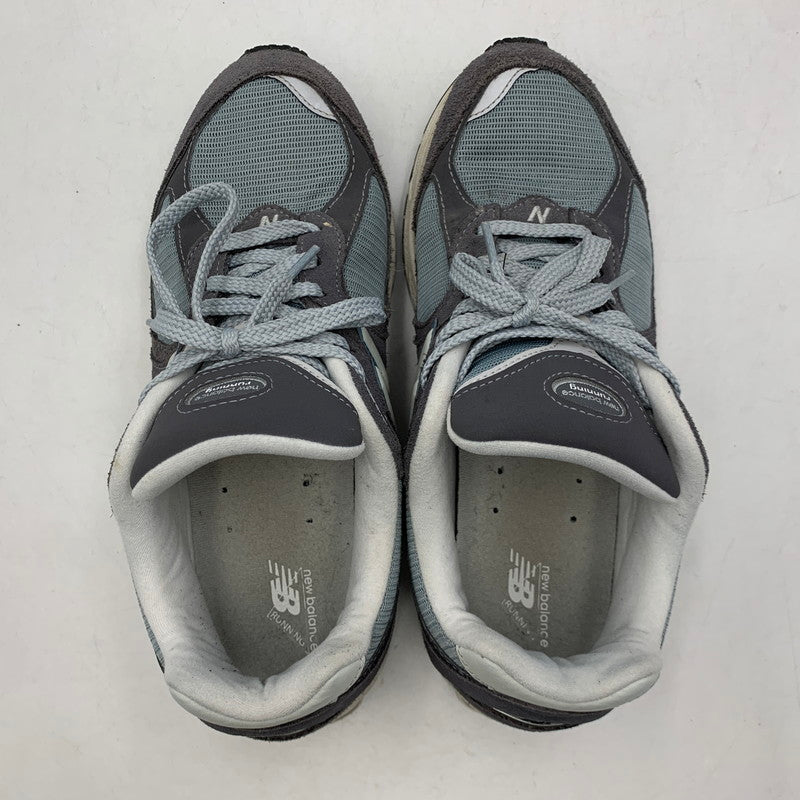 【中古品】【メンズ】 NEW BALANCE ニューバランス M2002RFB 2002R スニーカー 靴 162-260630-kh-11-izu サイズ：27.5 カラー：グレー×ライトブルー系 万代Net店