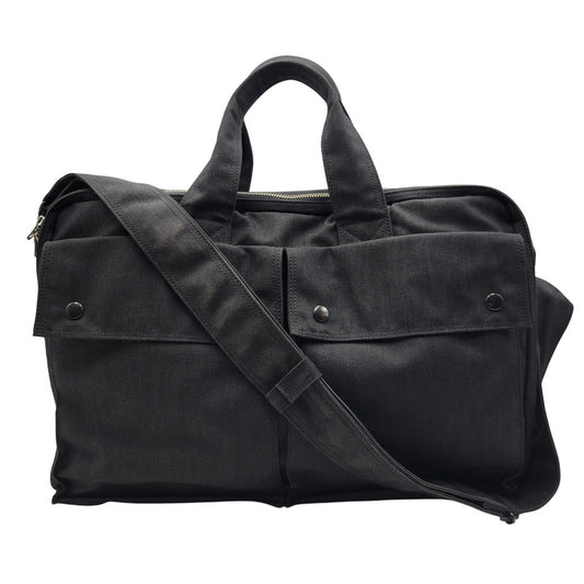 【中古品】【メンズ】 PORTER ポーター SMOKY 2WAY OVERNIGHT BRIEFCASE 592-06361 スモーキー ブリーフケース ビジネスバッグ カバン 鞄 188-260623-as-18-izu カラー：ブラック 万代Net店