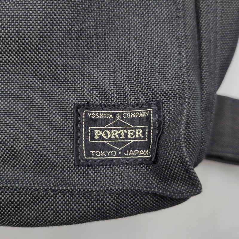 【中古品】【メンズ】 PORTER ポーター SMOKY 2WAY OVERNIGHT BRIEFCASE 592-06361 スモーキー ブリーフケース ビジネスバッグ カバン 鞄 188-260623-as-18-izu カラー：ブラック 万代Net店