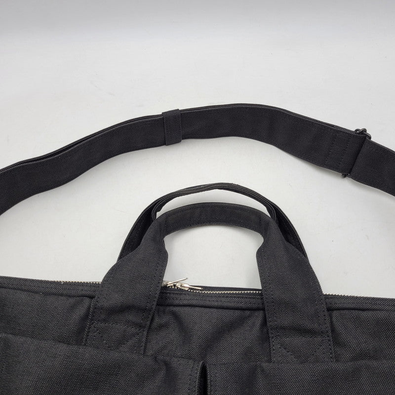 【中古品】【メンズ】 PORTER ポーター SMOKY 2WAY OVERNIGHT BRIEFCASE 592-06361 スモーキー ブリーフケース ビジネスバッグ カバン 鞄 188-260623-as-18-izu カラー：ブラック 万代Net店