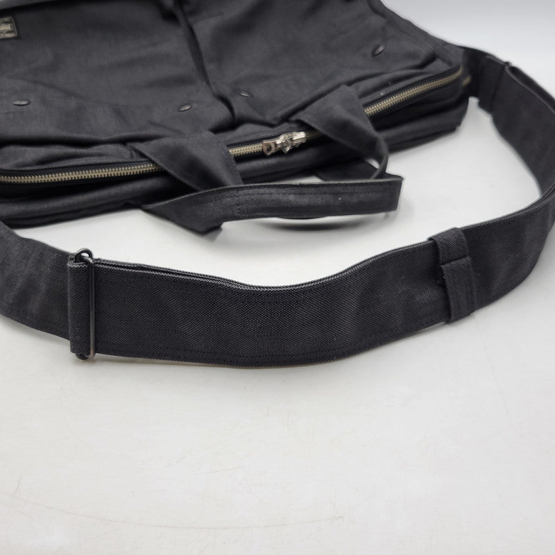 【中古品】【メンズ】 PORTER ポーター SMOKY 2WAY OVERNIGHT BRIEFCASE 592-06361 スモーキー ブリーフケース ビジネスバッグ カバン 鞄 188-260623-as-18-izu カラー：ブラック 万代Net店