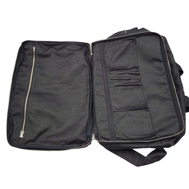 【中古品】【メンズ】 PORTER ポーター SMOKY 2WAY OVERNIGHT BRIEFCASE 592-06361 スモーキー ブリーフケース ビジネスバッグ カバン 鞄 188-260623-as-18-izu カラー：ブラック 万代Net店