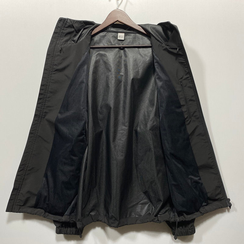 【中古品】【メンズ】 ES.1 エスアイ NYLON PARKA F003 ナイロンパーカー ジャケット 140-260623-as-11-izu サイズ：XL カラー：ブラック 万代Net店