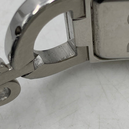 【中古品】【レディース】 DOLCE&GABBANA ドルチェアンドガッバーナ LINE STONE LOGO BRACELET QUARTZ WATCH ラインストーン ロゴ ブレスレット クォーツ ウォッチ 腕時計 197-260630-kh-01-izu カラー：シルバー 万代Net店