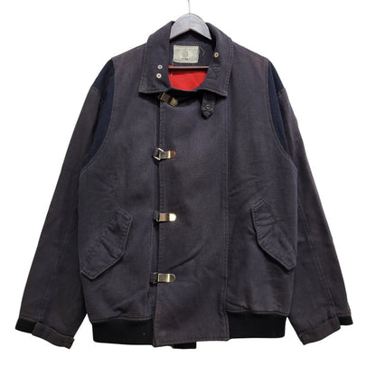 【中古品】【メンズ】 HEX ANTISTYLE ヘックス アンチスタイル SKATE ROCKS FIREMAN JACKET ファイアーマン ジャケット アウター 142-260702-cs-07-izu サイズ：M カラー：ブラック 万代Net店