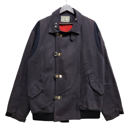 【中古品】【メンズ】 HEX ANTISTYLE ヘックス アンチスタイル SKATE ROCKS FIREMAN JACKET ファイアーマン ジャケット アウター 142-260702-cs-07-izu サイズ：M カラー：ブラック 万代Net店