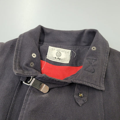 【中古品】【メンズ】 HEX ANTISTYLE ヘックス アンチスタイル SKATE ROCKS FIREMAN JACKET ファイアーマン ジャケット アウター 142-260702-cs-07-izu サイズ：M カラー：ブラック 万代Net店