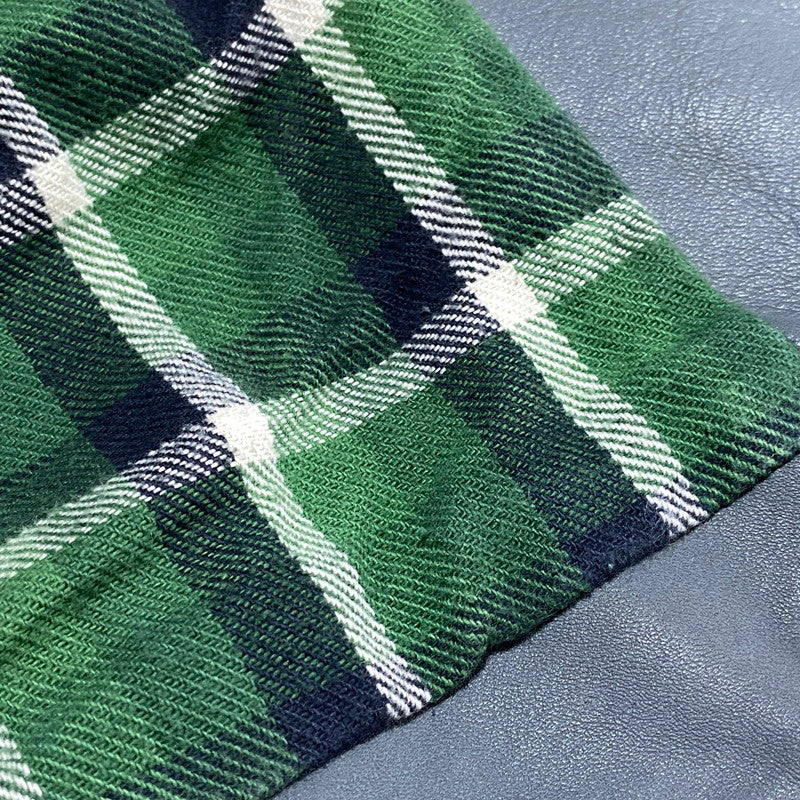 【中古品】【メンズ】 ROTAR ローター GREEN CHECK LINER DOUBLE RIDERS JACKET グリーンチェックライナー ダブルライダースジャケット 142-260623-as-09-izu サイズ：M カラー：グレー 万代Net店