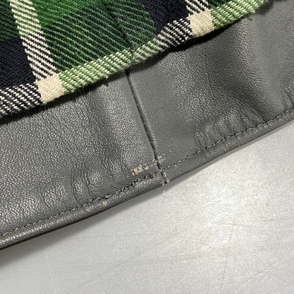 【中古品】【メンズ】 ROTAR ローター GREEN CHECK LINER DOUBLE RIDERS JACKET グリーンチェックライナー ダブルライダースジャケット 142-260623-as-09-izu サイズ：M カラー：グレー 万代Net店