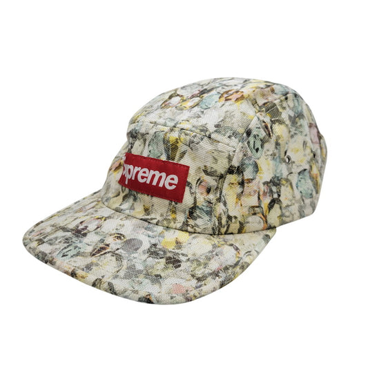 【中古品】【メンズ/レディース】 SUPREME×LIBERTY JEWELS シュプリーム×リバティージュエルズ 14SS CAMP CAP キャンプ キャップ 帽子 185-260622-cs-09-izu サイズ：F カラー：ホワイト 万代Net店
