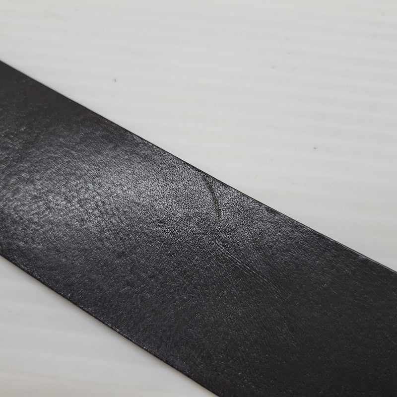 【中古品】【メンズ】 DIESEL ディーゼル X08516 B-1DR COWLEATHER DLOGO BUCKLE BELT カウレザー ディーロゴ バックル ベルト 服飾雑貨 205-260622-cs-10-izu サイズ：80/W32 カラー：ブラック×シルバー 万代Net店