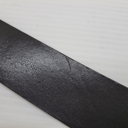 【中古品】【メンズ】 DIESEL ディーゼル X08516 B-1DR COWLEATHER DLOGO BUCKLE BELT カウレザー ディーロゴ バックル ベルト 服飾雑貨 205-260622-cs-10-izu サイズ：80/W32 カラー：ブラック×シルバー 万代Net店
