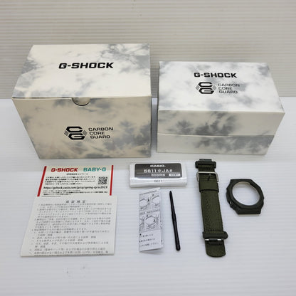 【中古美品】【メンズ/レディース】 G-SHOCK ジーショック GAE-2100GC-7AJR DIGITAL&ANALOG WATCH デジタル アナログ ウォッチ 腕時計 196-260622-cs-12-izu サイズ：48.5 × 45.4 × 11.8 mm カラー：ホワイト 万代Net店