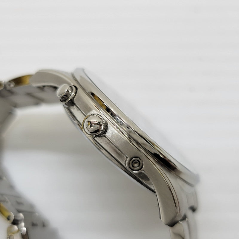 【中古品】【メンズ/レディース】 CITIZEN シチズン H415-S112907 AS1060-54E ECO-DRIVE ANALOG WATCH エコドライブ アナログ ウォッチ 腕時計 197-260622-cs-11-izu カラー：シルバー×ブラック 万代Net店