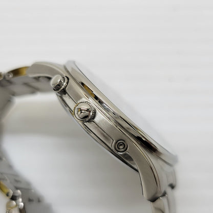 【中古品】【メンズ/レディース】 CITIZEN シチズン H415-S112907 AS1060-54E ECO-DRIVE ANALOG WATCH エコドライブ アナログ ウォッチ 腕時計 197-260622-cs-11-izu カラー：シルバー×ブラック 万代Net店
