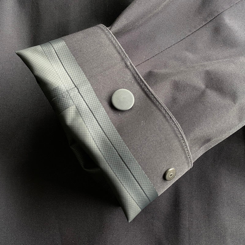 【中古美品】【メンズ】 UNIQLO ユニクロ C 371-475402 ブロックテックステンカラーコート アウター 147-260622-cs-15-izu サイズ：L カラー：ブラック 万代Net店