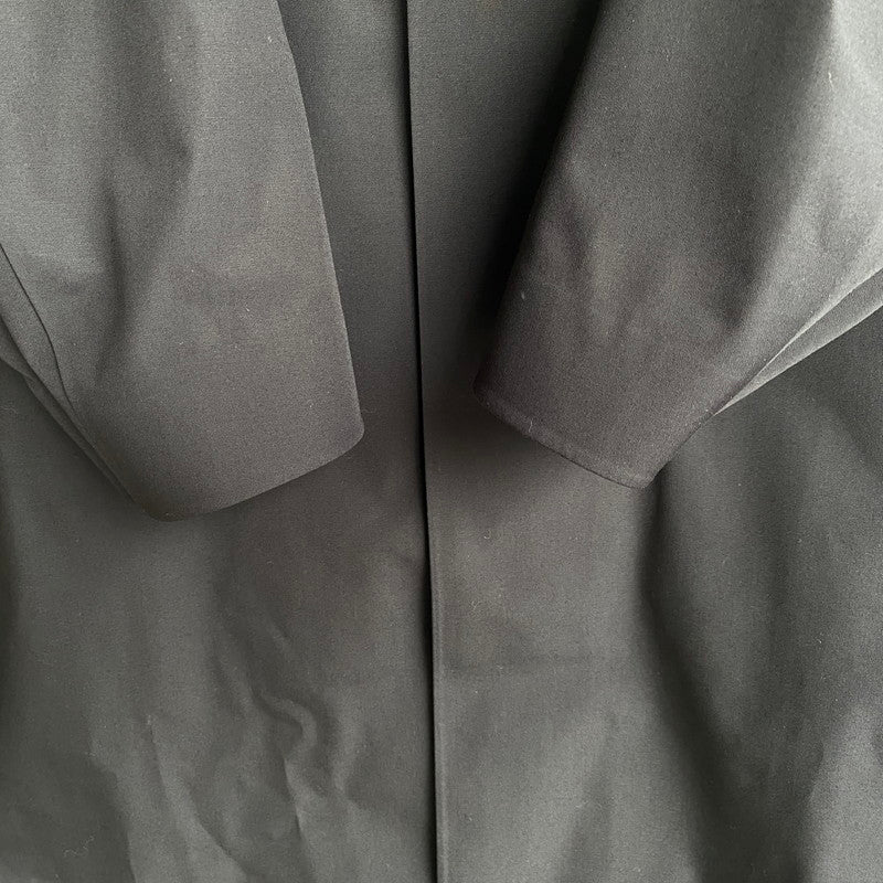 【中古美品】【メンズ】 UNIQLO ユニクロ C 371-475402 ブロックテックステンカラーコート アウター 147-260622-cs-15-izu サイズ：L カラー：ブラック 万代Net店
