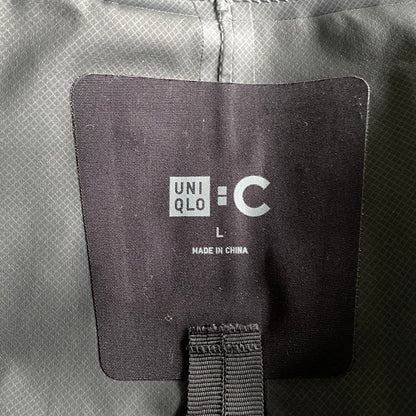 【中古美品】【メンズ】 UNIQLO ユニクロ C 371-475402 ブロックテックステンカラーコート アウター 147-260622-cs-15-izu サイズ：L カラー：ブラック 万代Net店
