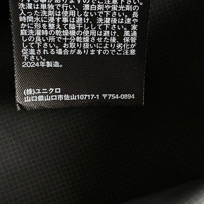 【中古美品】【メンズ】 UNIQLO ユニクロ C 371-475402 ブロックテックステンカラーコート アウター 147-260622-cs-15-izu サイズ：L カラー：ブラック 万代Net店
