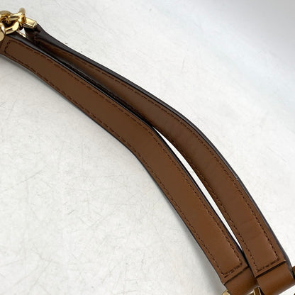 【中古品】【レディース】 MICHAEL KORS マイケルコース OA-2103 REGINA FLAP MEDIUM SHOULDER BAG レジーナ フラップ ミディアム ショルダー バッグ カバン 188-260630-kh-03-izu カラー：ブラウン 万代Net店