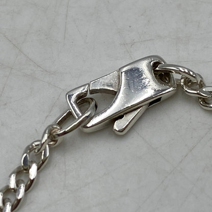 【中古品】【メンズ/レディース】 GUCCI グッチ 925 CUTOUT G NECKLACE カットアウト ジー ネックレス アクセサリー 182-260624-cs-06-izu カラー：シルバー 万代Net店