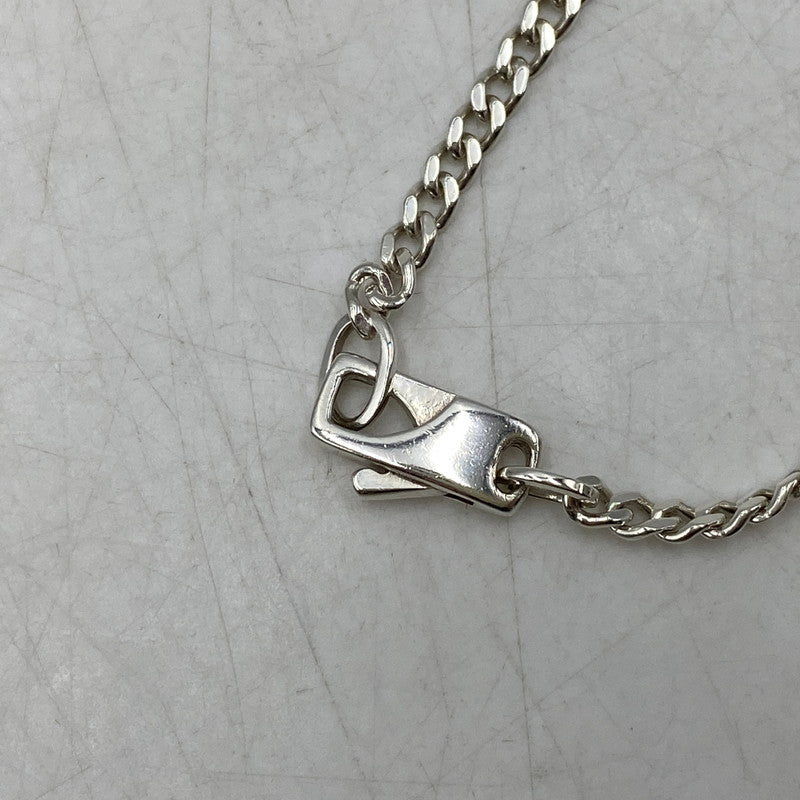 【中古品】【メンズ/レディース】 GUCCI グッチ 925 CUTOUT G NECKLACE カットアウト ジー ネックレス アクセサリー 182-260624-cs-06-izu カラー：シルバー 万代Net店