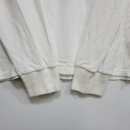 【中古品】【メンズ】 NEEDLES ニードルス LS POLO SHIRT - COTTON PIQUE ロングスリーブ ポロ シャツ コットン ピケ トップス 長袖 140-260702-cs-01-izu サイズ：M カラー：ホワイト 万代Net店