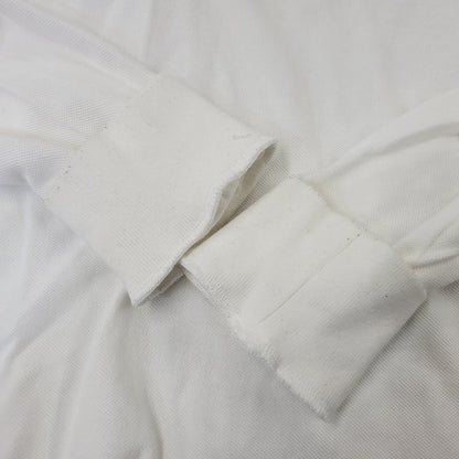 【中古品】【メンズ】 NEEDLES ニードルス LS POLO SHIRT - COTTON PIQUE ロングスリーブ ポロ シャツ コットン ピケ トップス 長袖 140-260702-cs-01-izu サイズ：M カラー：ホワイト 万代Net店