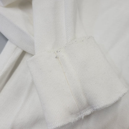 【中古品】【メンズ】 NEEDLES ニードルス LS POLO SHIRT - COTTON PIQUE ロングスリーブ ポロ シャツ コットン ピケ トップス 長袖 140-260702-cs-01-izu サイズ：M カラー：ホワイト 万代Net店