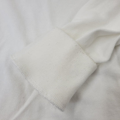【中古品】【メンズ】 NEEDLES ニードルス LS POLO SHIRT - COTTON PIQUE ロングスリーブ ポロ シャツ コットン ピケ トップス 長袖 140-260702-cs-01-izu サイズ：M カラー：ホワイト 万代Net店