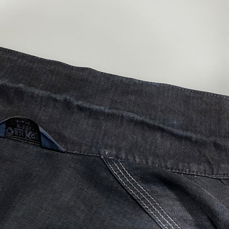 【中古品】【メンズ】 OSHKOSH B'GOSH オシュコシュ ビゴッシュ COVERALL JACKET カバーオール ジャケット 三角タグ 後染め 146-260624-as-01-izu カラー：ブラック 万代Net店